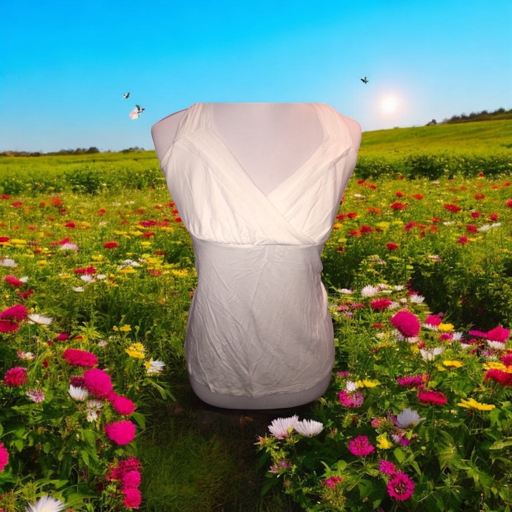 Brand new white tank top from Macy's xl